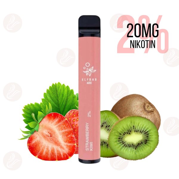 Elfbar - Einweg E Zigarette Strawberry Kiwi 600 Puffs