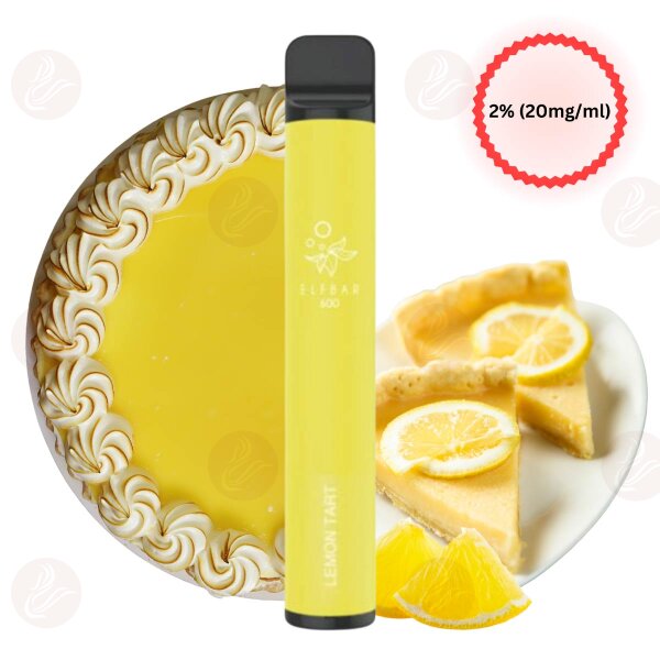 Elfbar - Einweg E Zigarette Lemon Tart 600 Puffs