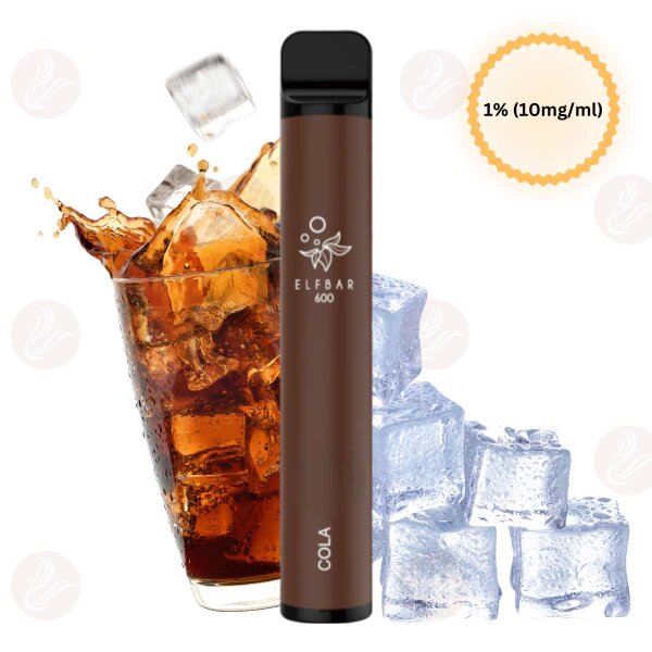 Elfbar - Einweg E Zigarette Cola 10mg (1%) 600 Puffs