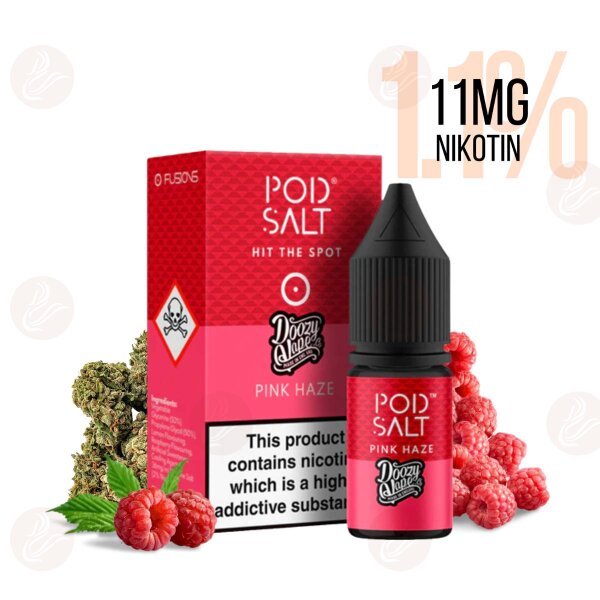Pod Salt - Doozy Vape - Nicotine Salt 11mg Pink Haze