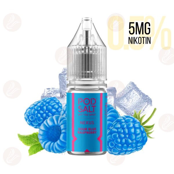 Pod Salt - Nexus Sour Blue Raspberry 5mg/ml