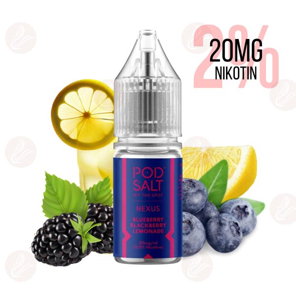 Pod Salt - Nexus 20mg Nikotin Salz Blueberry Blackberry Lemonade