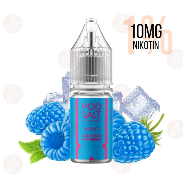 Pod Salt - Nexus 10mg Nikotin Salz Sour Blue Raspberry