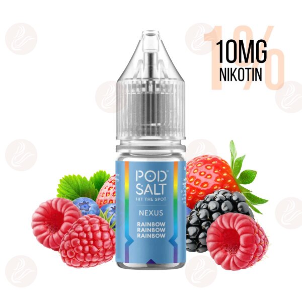 Pod Salt - Nexus Rainbow Rainbow Rainbow 10mg/ml
