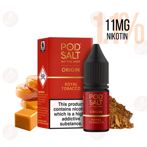 Pod Salt - Origin - Nikotin Salz 11mg Royal Tobacco