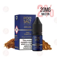 Pod Salt - Origin - True Tobacco Nikotin Salz 20mg