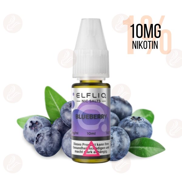 Elfbar - Elfliq Blueberry 10mg/ml (1%)