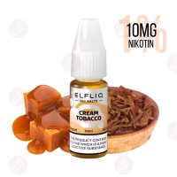 Elfbar - Elfliq Cream Tobacco (Snoow Tobacco) 10mg/ml (1%)