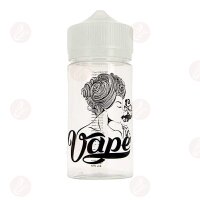 Flasche - mit Logo und Skala 180ml Vape Skull