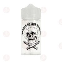 Flasche - mit Logo und Skala 180ml Vape Skull