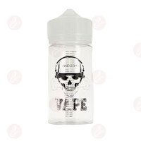Flasche - mit Logo und Skala 180ml Vape Skull