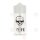 Flasche - mit Logo und Skala 180ml Vape Skull