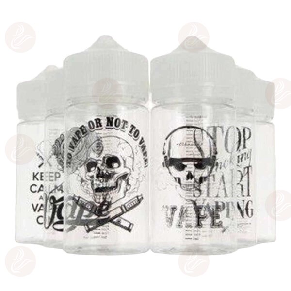 Flasche - mit Logo und Skala 180ml To Vape or Not To