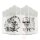 Flasche - mit Logo und Skala 180ml To Vape or Not To