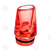 Dotmod - Puntale di gocciolamento a fischietto lungo rosso