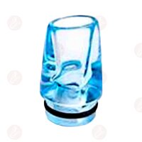 Dotmod - Whistle Style Drip Tip Long royal blue