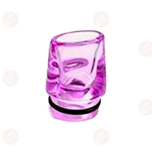 Dotmod - Puntale di gocciolamento stile fischietto corto viola