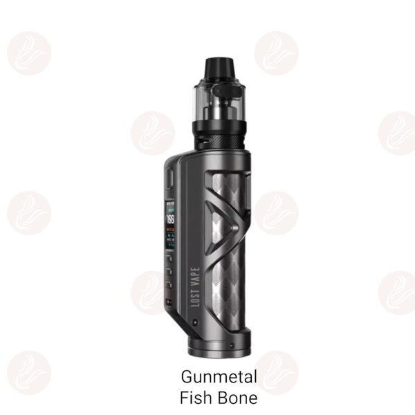 Lost Vape - Cyborg Quest 100W Kit gunmetal fish bone
