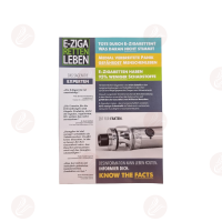 Flyer "E-Zigaretten retten leben"