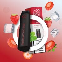 Pod Salt Go 600 Einweg E-Zigarette - Strawberry Ice 20mg