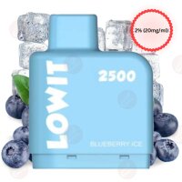 Elfbar - Lowit 2500 Prefilled Pod Blueberry Ice