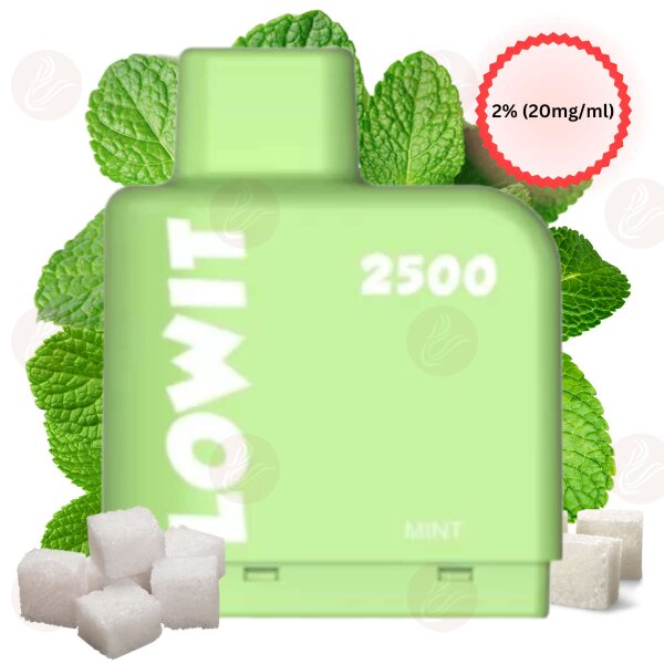 Elfbar - Lowit 2500 Prefilled Pod Mint