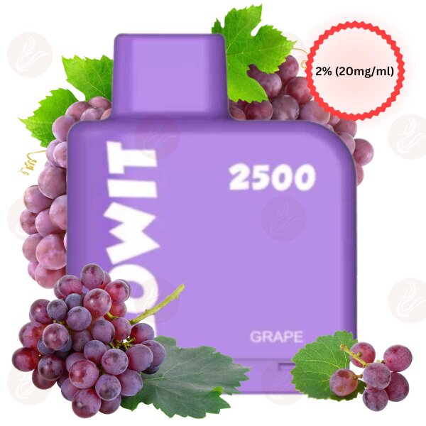 Elfbar - Lowit 2500 Prefilled Pod Grape