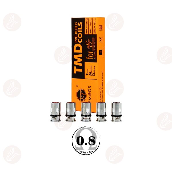 BP Mods - TMD Mesh Verdampferköpfe 0.8 Ohm