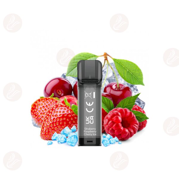 Elfbar - Elfa Pre-Filled Pod 2Pack - Strawberry Raspberry Cherry Ice