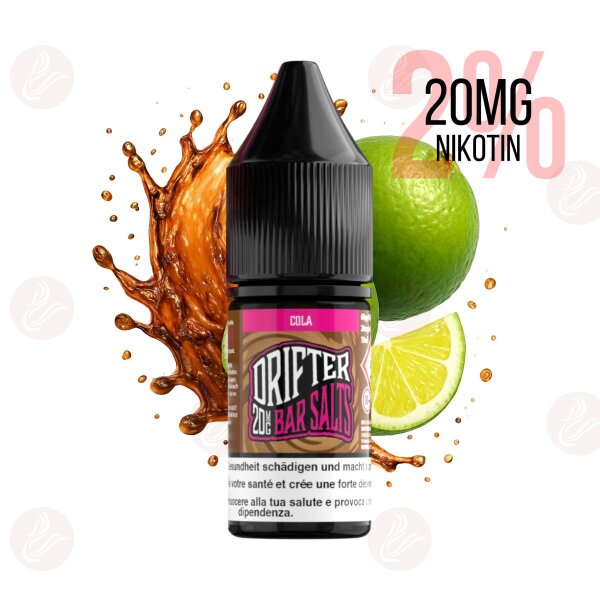 Drifter Bar Salts - 20mg nicotine salt cola