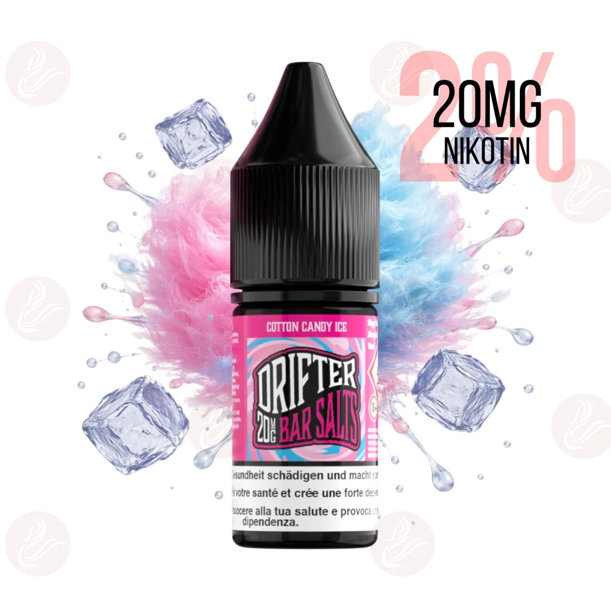 Drifter Bar Salts - 20mg Nikotinsalz Cotton Candy Ice