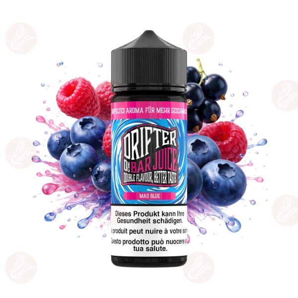 Drifter Bar Juice - Mad Blue 120ml