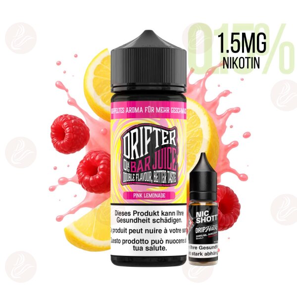 Drifter Bar Juice 120ml con nicotina 1,5mg/ml Pink Lemonade Ice