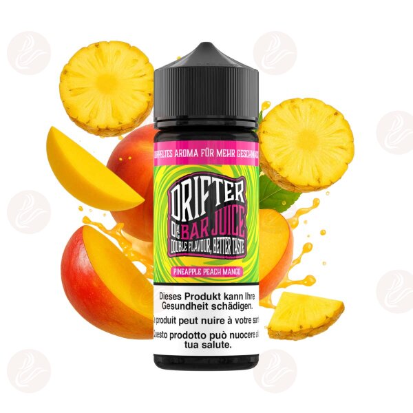 Drifter Bar Juice - Pineapple Peach Mango Ice 120ml - Shortfill