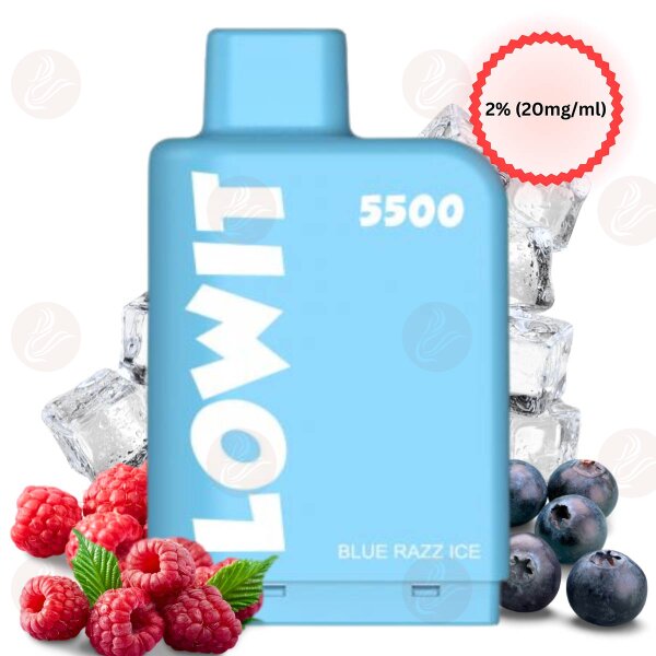 Elfbar - Lowit 5500 Pod precaricato Blue Razz Ice