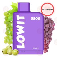 Elfbar - Lowit 5500 Prefilled Pod Grape