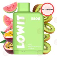 Elfbar - Lowit 5500 Prefilled Pod Kiwi Passion Fruit Guava