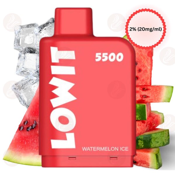 Elfbar - Lowit 5500 Prefilled Pod Watermelon Ice