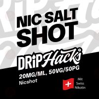 Drip Hacks - 10ml 20mg Nikotin Salz Shot