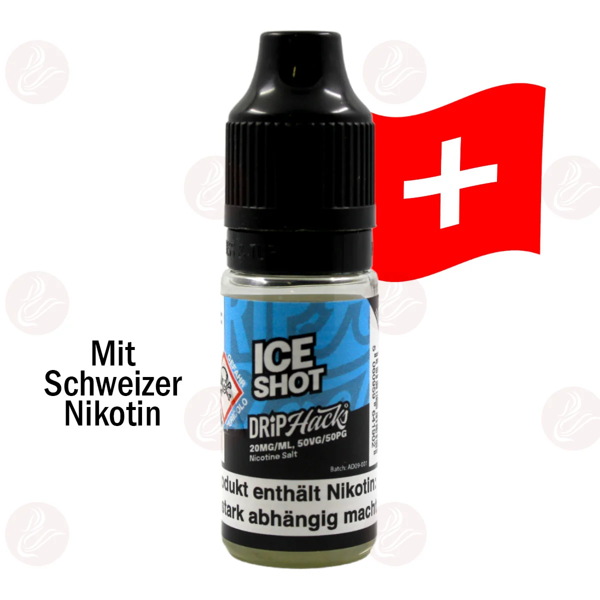Drip Hacks - Nic Ice Shot 20mg/ml 50/50 nicotina con Koolada