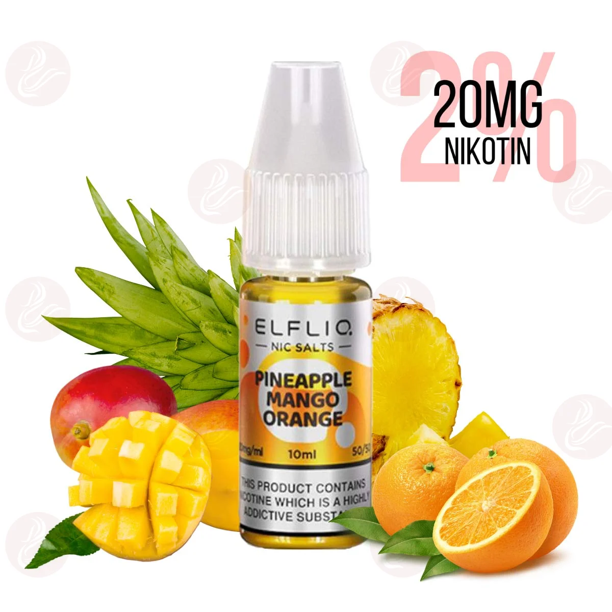 Elfbar - Elfliq Pineapple Mango Orange 20mg/ml