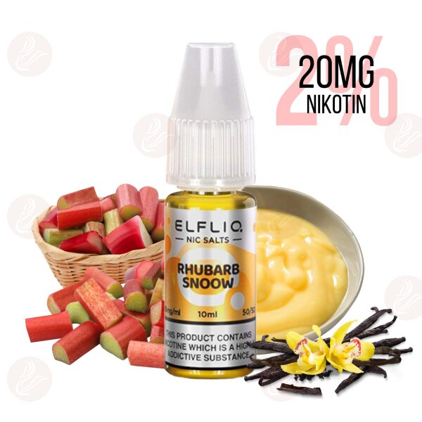 Elfbar - Elfliq Rhubarb Snoow 20mg/ml