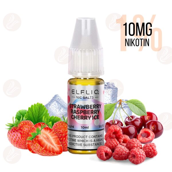 Elfbar - Elfliq Strawberry Raspberry Cherry Ice 10mg/ml