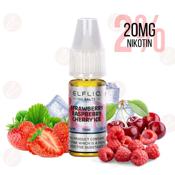 Elfbar - Elfliq Strawberry Raspberry Cherry Ice 20mg/ml