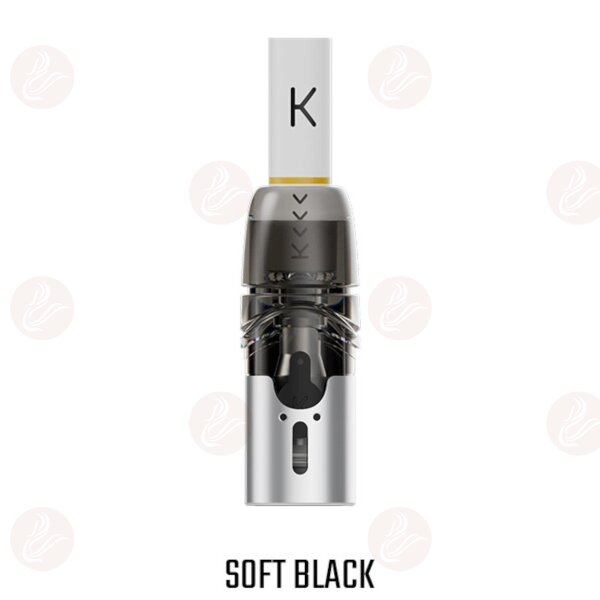 KIWI VAPOR - KIWI 2 Refillable Replacement Pods, Soft Black