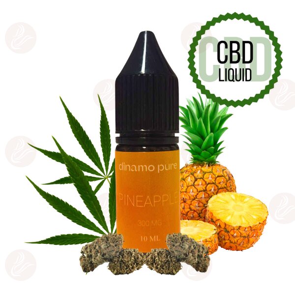 Officine Svapo Milano - Pineapple Dinamo Pure 10ml - 300mg CBD