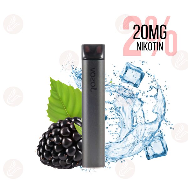 Vozol - Switch 600 Kit Black - Blackberry Ice