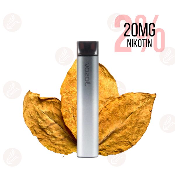 Vozol - Switch 600 Kit Black - Silver - Tobacco