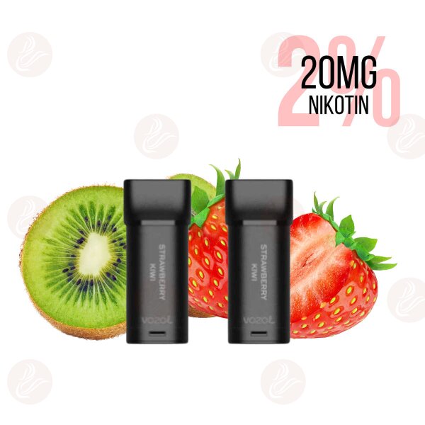 Vozol - Switch 600 Pre-Filled Pod Strawberry Kiwi Nikotin Salz 20mg