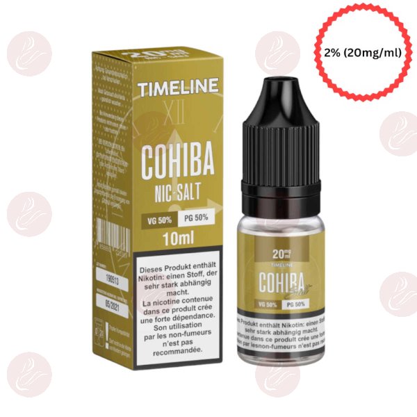 TIMELINE - Cohiba Nic Salt 20mg - MHDÜ